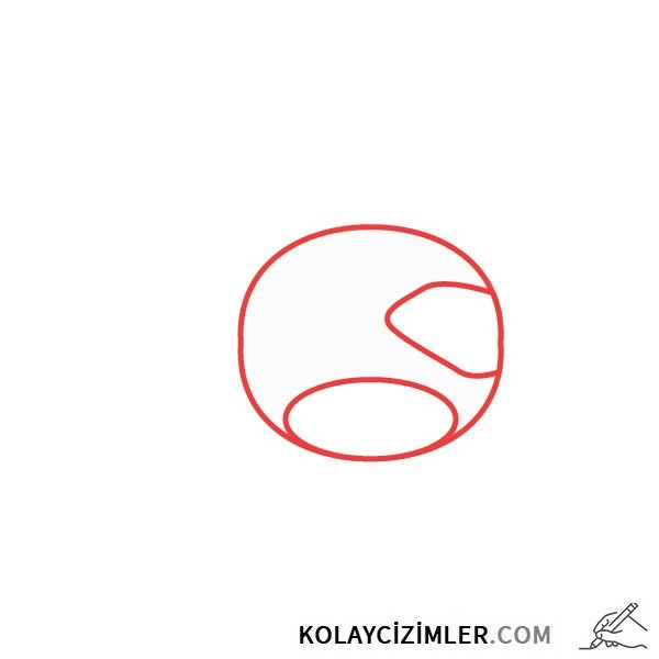 İnek baş kısmını çizin