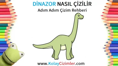dinozor çizimi