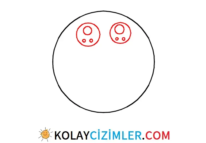 kawaii kedi gözü çizimi