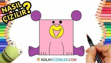 kolay çizimler sevimli ayıcık çizimi