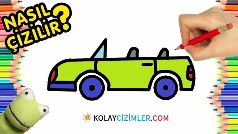 Adım adım Araba Çizimi - Kolay Çizimler