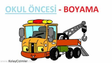 okul öncesi boyama