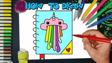 kawaii defter nasıl çizilir