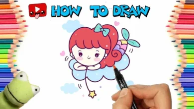 deniz kızı çizimi