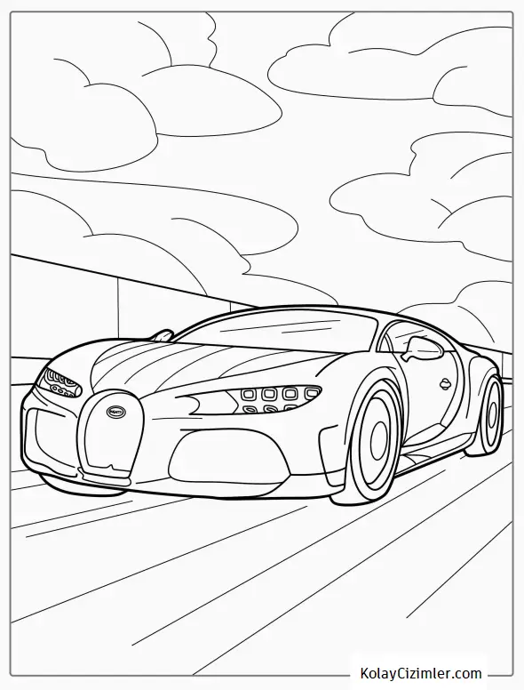 Bugatti Boyama Sayfası