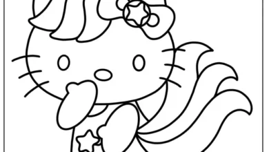 Hello Kitty Boyama Sayfası (2)