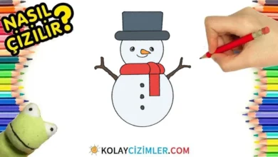 kardan adam nasıl çizilir