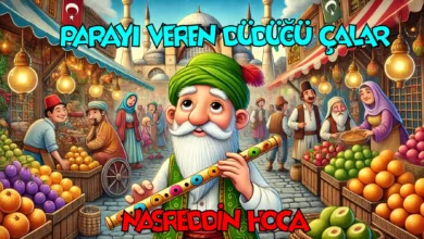 Nasreddin Hoca, Parayı Veren Düdüğü Çalar fıkrası
