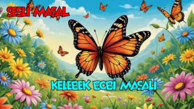 kelebek bobi masali, sesli masal dinle