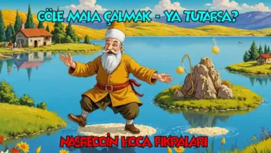 Nasreddin Hoca Fıkra - Göle Mala Çalmak, Ya tutarsa?