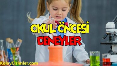 okul öncesi deneyler