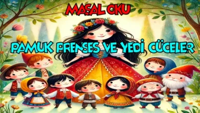 pamuk prenses ve 7 cüceler masal oku