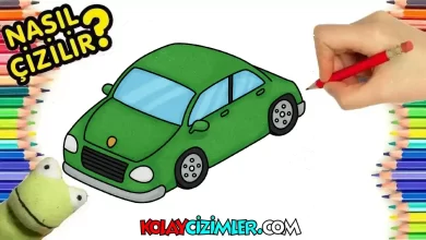 3d araba çizimi