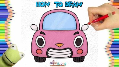 easy car drawings