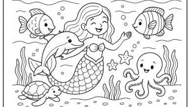 5 6 Yaş Boyama Sayfaları PDF