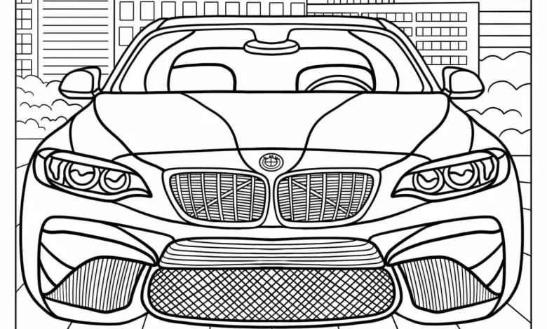 bmw m2 boyama sayfası