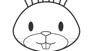 okul oncesi tavsan boyama sayfası