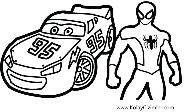 örümcek adam şimşek mcqueen