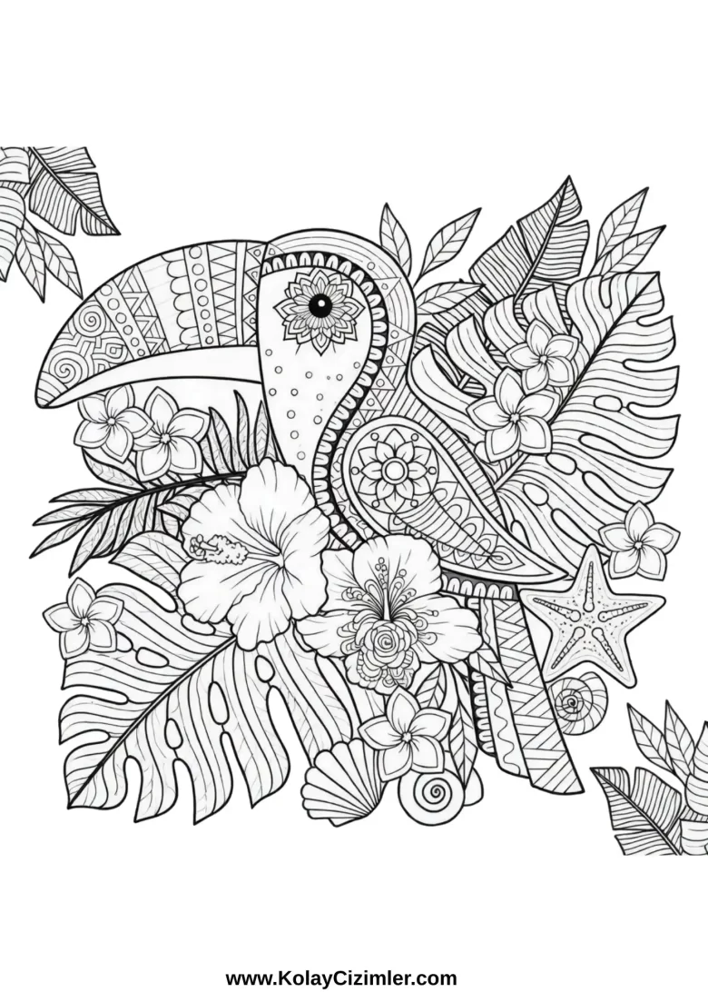 Yetişkinler için Mandala Boyama 2 Yetişkin Mandala Boyama