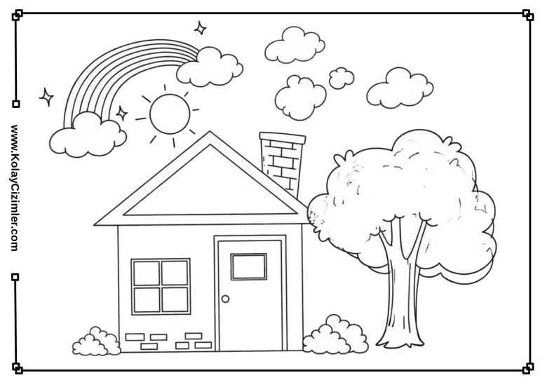 Ev Boyama Sayfası, çocuklar için