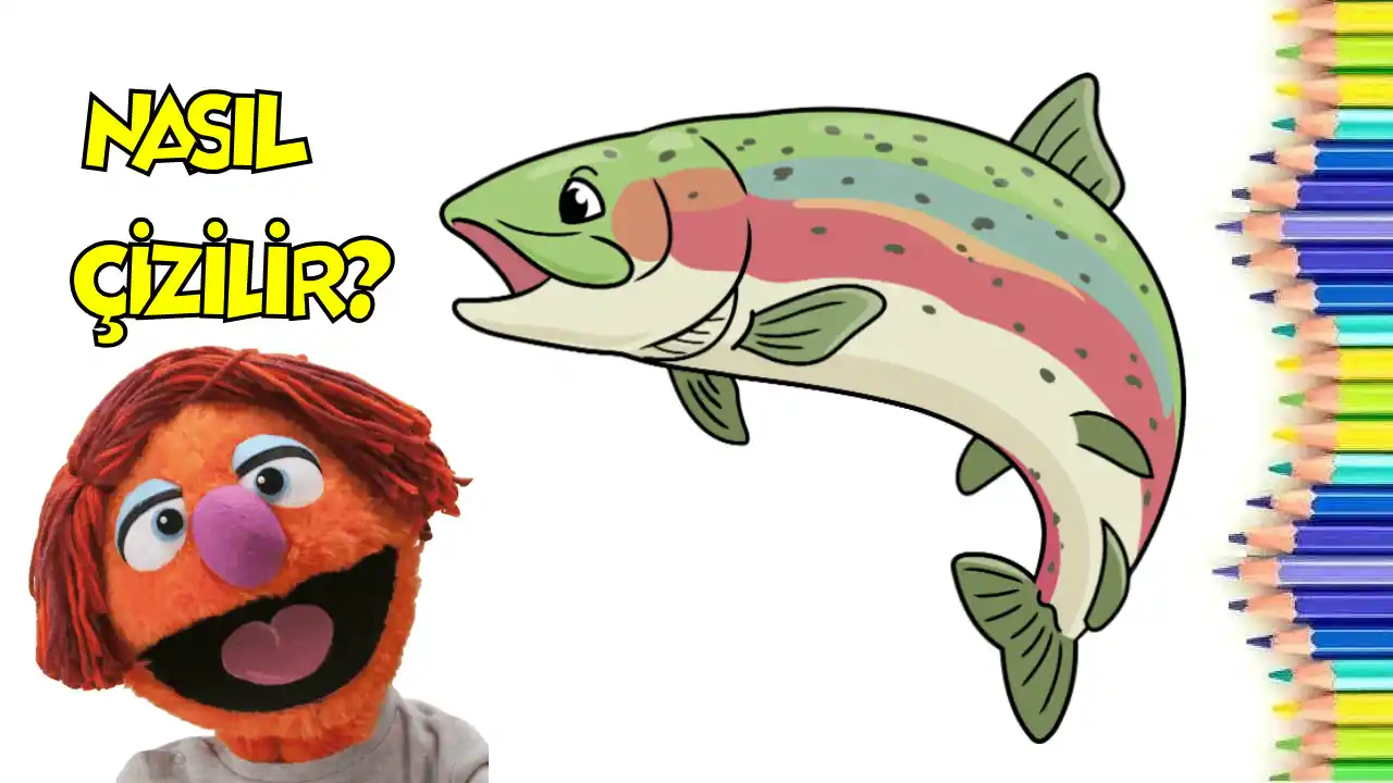 kolay balık çizimi, kolay çizimler