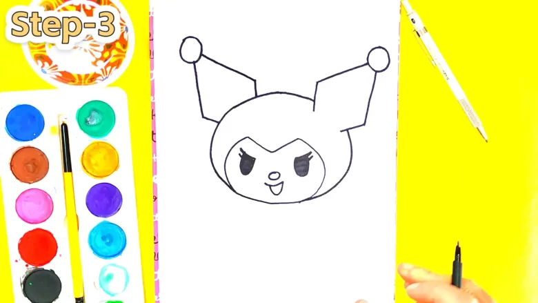 kuromi kulak çizimi