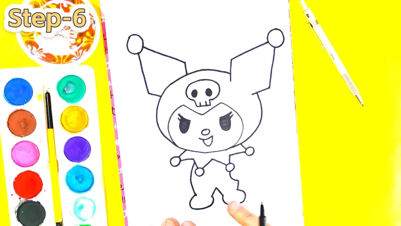 kuromi vücut çizimi