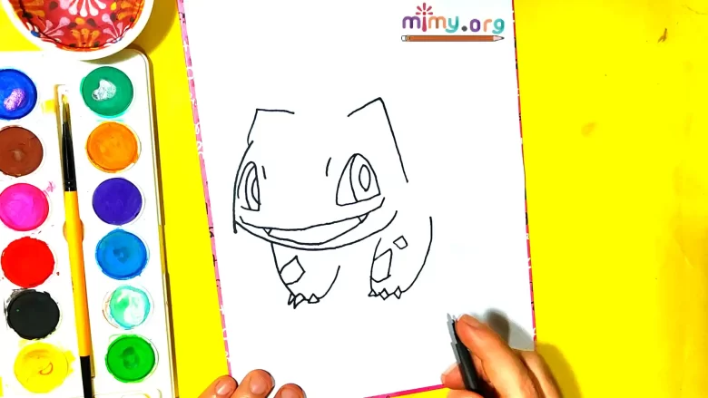 Bulbasaur Ön Ayak Çizimi