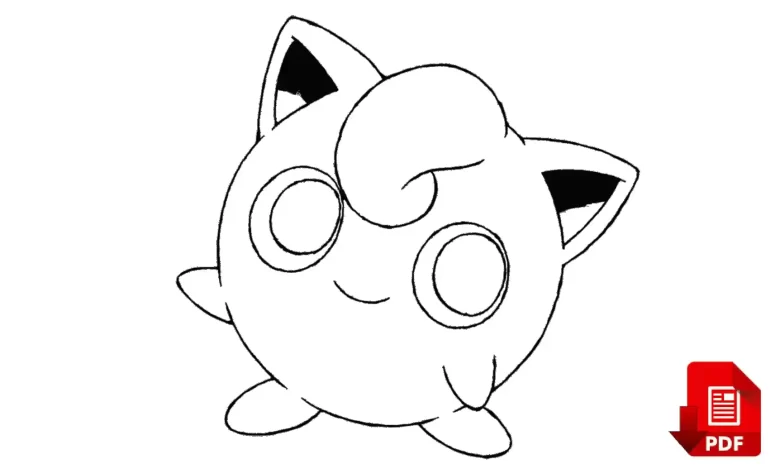 Jigglypuff boyama sayfası pdf