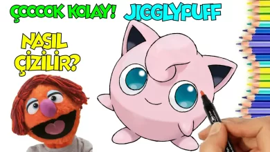 Jigglypuff kolay çizimi