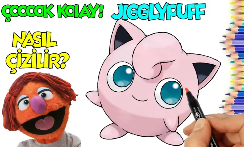 Jigglypuff kolay çizimi