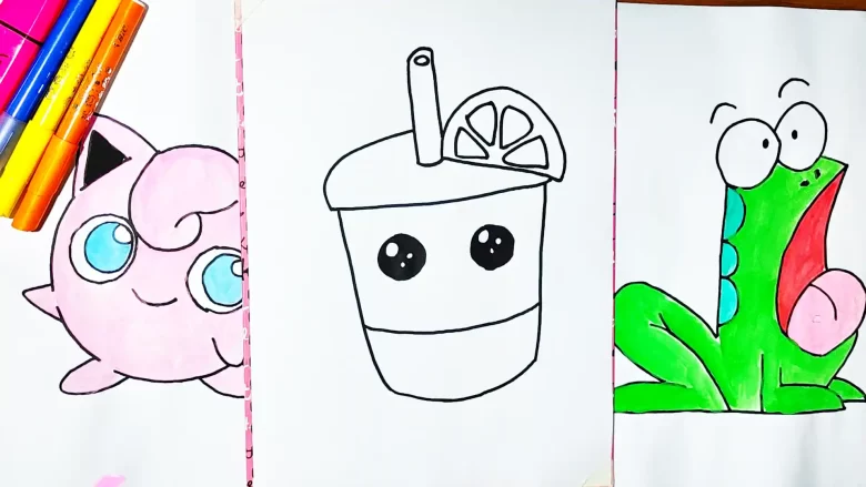 kawaii limonata çizimi göz çizimi