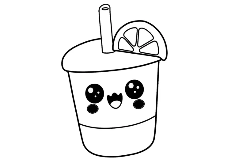 limonata boyama sayfası